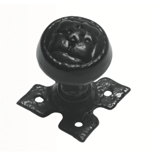 Knopkruk draaibaar op rozet